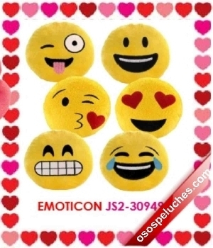 Imagen de Emoticones emoji de peluche 15 cms numero 0