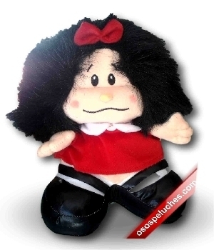 Imagen de Mafalda de peluche mediana 35 cms numero 0