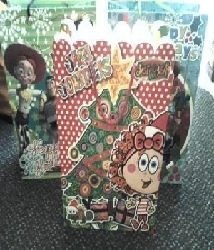 Imagen de Bolsa de regalo de personajes 24X33cm