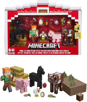 Imagen de Minecraft paquete de la granja juguete de mattel