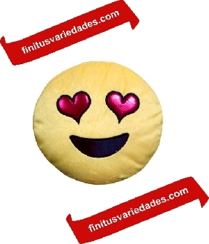 Imagen de Emoji de peluche enamorado de 28 cms  numero 0