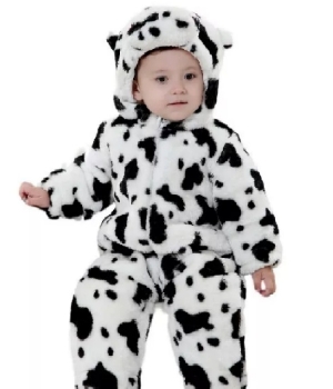Imagen de Mameluco tipo vaca para bebe de 1 a 3 años numero 0