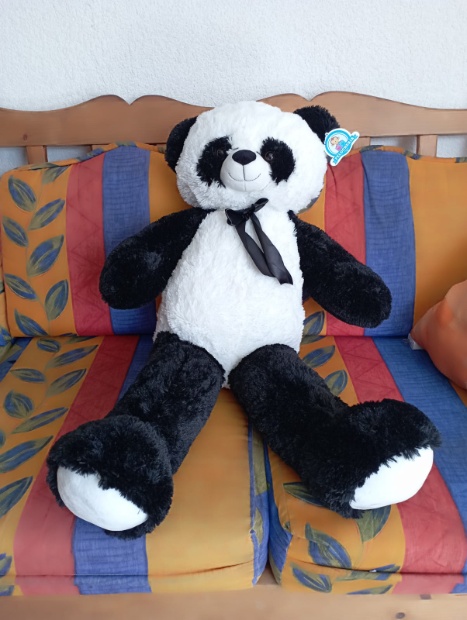 Imagen de Panda de peluche grande 90 cms suave numero 1