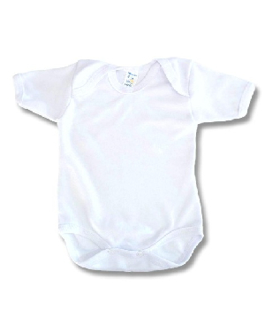 Imagen de Pañalero para bebe manga corta color blanco talla 6 meses numero 0
