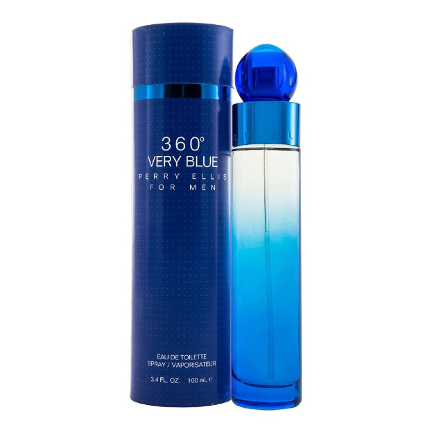 Imagen de Perfume 360 very blue perry ellis for men 100 ml numero 0