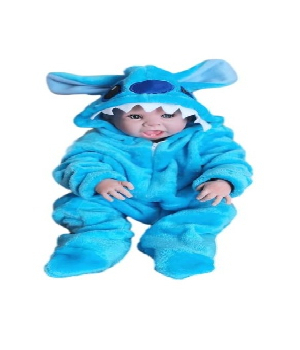 Imagen de Stitch type baby pajamas 1 year size numero 0