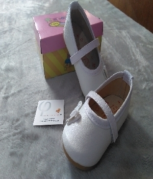 Imagen de Zapatos para bebe niña blancos mod450crisemi numero 0